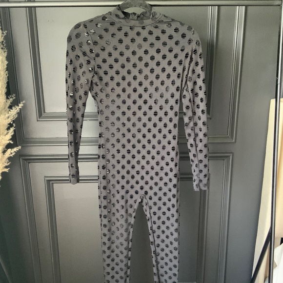 Cut Out Full Body Catsuit - Picture 1 of 1